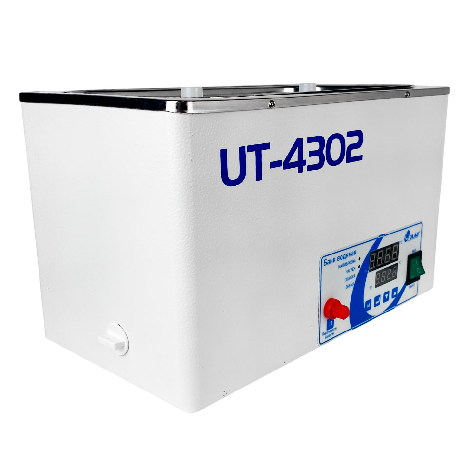 Водяная баня ULAB UT-4302 (6,5 л, Tкомн.+5...+100 °С, 2 места): фотографии