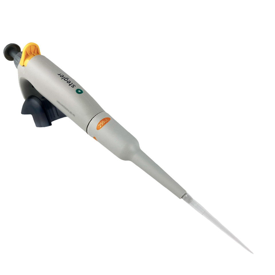 Одноканальный дозатор постоянного объёма Stegler SFA-1-250 (фикс. объём, 250 мкл, автоклавируемый): фотографии