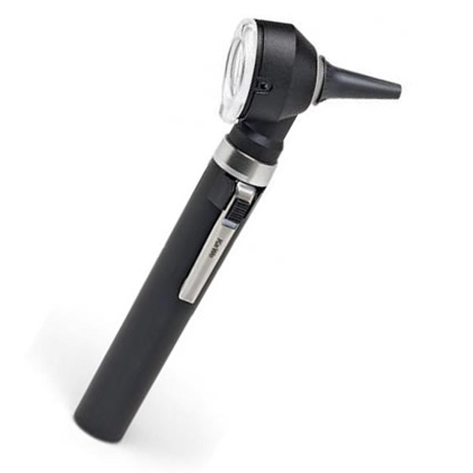 Прямой фиброоптический медицинский отоскоп KaWe Piccolight F.O. (светодиоды 2,5 В, рукоятка на батарейках): фотографии