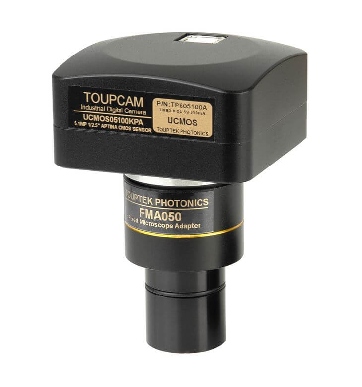 Видеоокуляр ToupCam UCMOS05100KPA, 29111: фотографии