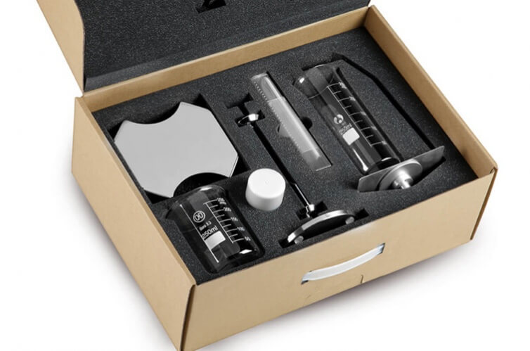 Комплект BEL AC002 для определения плотности твёрдых тел и жидкостей DENSITY KIT для весов с дискретностью 0,001 г / 0,0001 г / 0,00001 г: фотографии