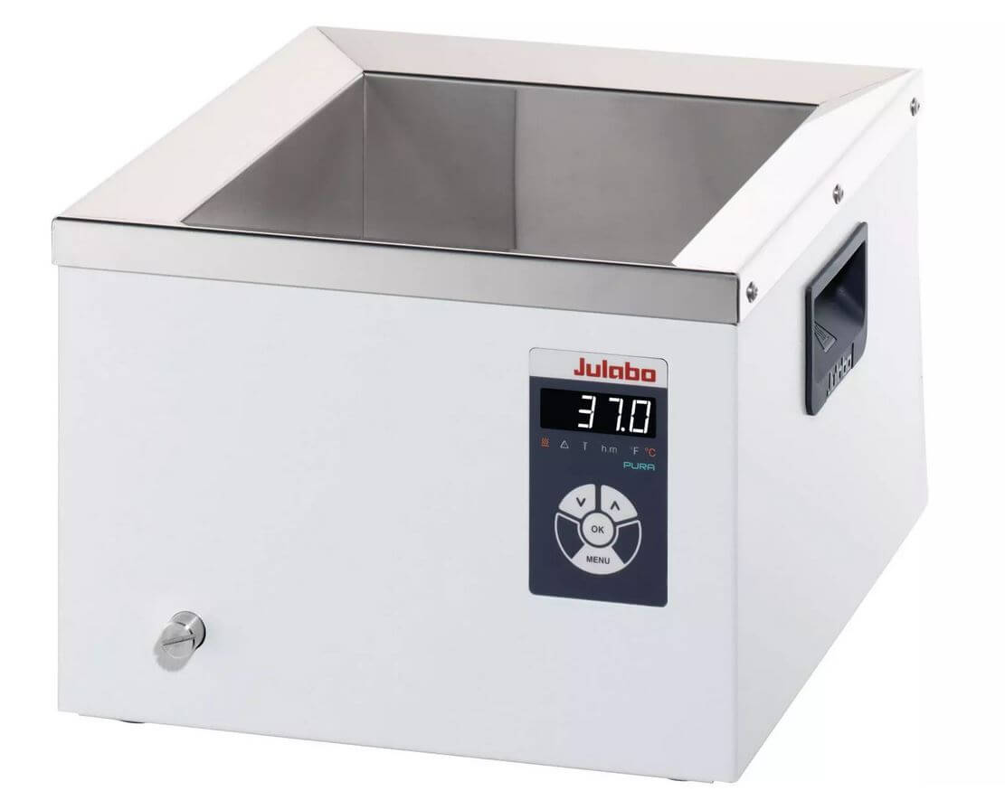 Баня водяная Julabo PURA 10 (+18...+99,9°C, LED-дисплей, ванна-эмаль, до 9,5 л) арт. 9550510: фотографии