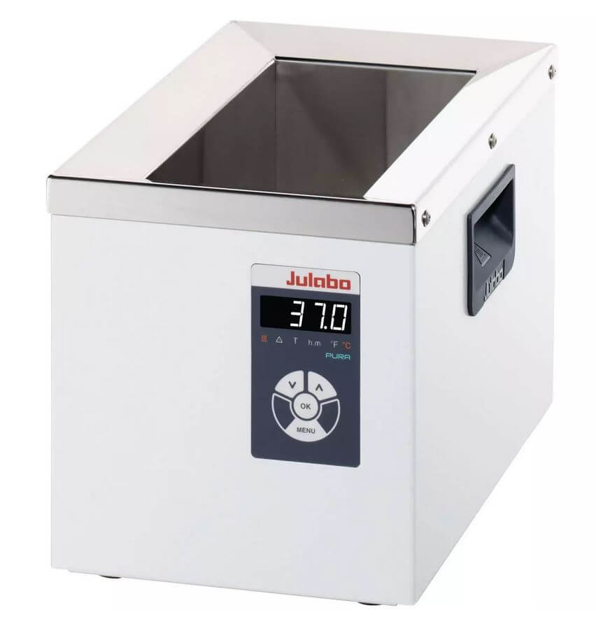 Баня водяная Julabo PURA 4 (+18...+99,9°C, LED-дисплей, ванна-эмаль, до 4,5 л) арт. 9550404: фотографии