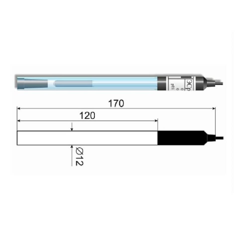 Электрод сравнения ЭСр-10104/3,5 (стеклянный)