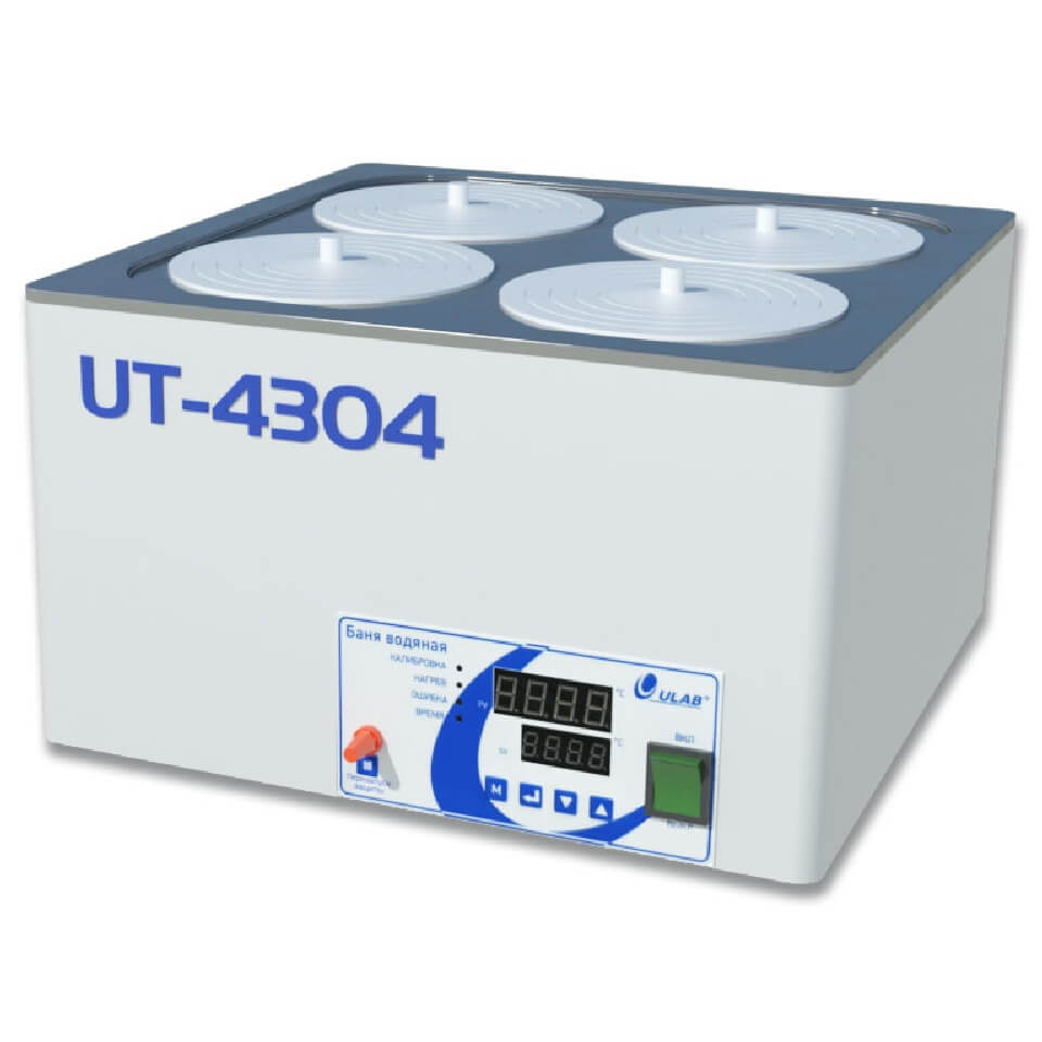 Водяная баня ULAB UT-4304 (12,5 л, Tкомн.+5...+100 °С, 4 места): фотографии
