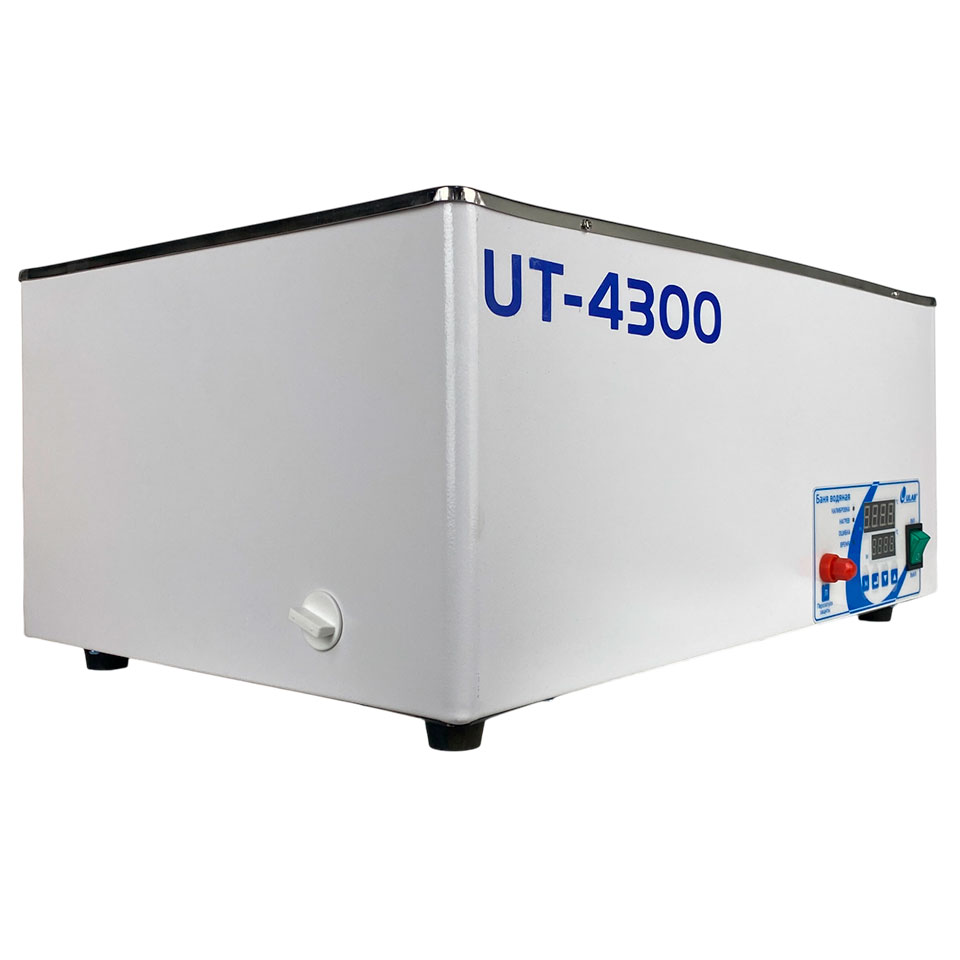 Водяная баня ULAB UT-4300 (19 л, Tкомн.+5...+100 °С, 6 мест)