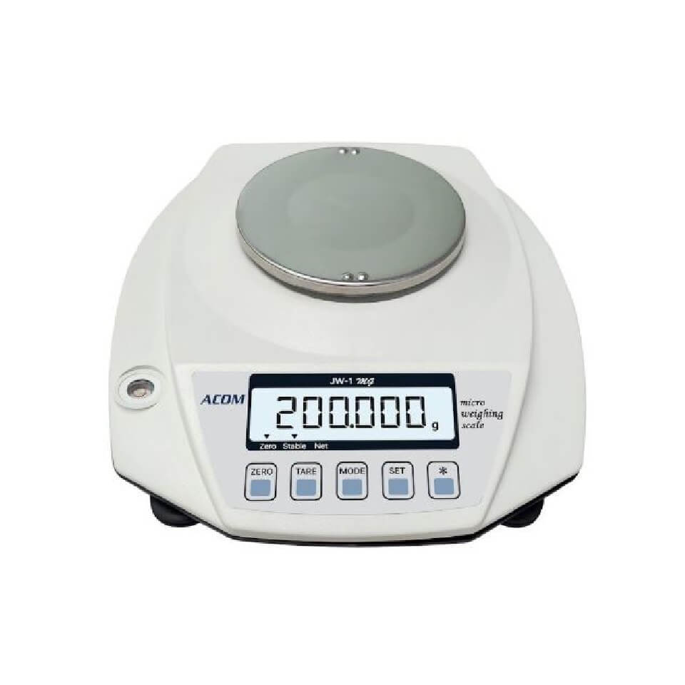 Весы лабораторные Acom JW-1-203 (200 г, 0,001 г, внешняя калибровка): фотографии
