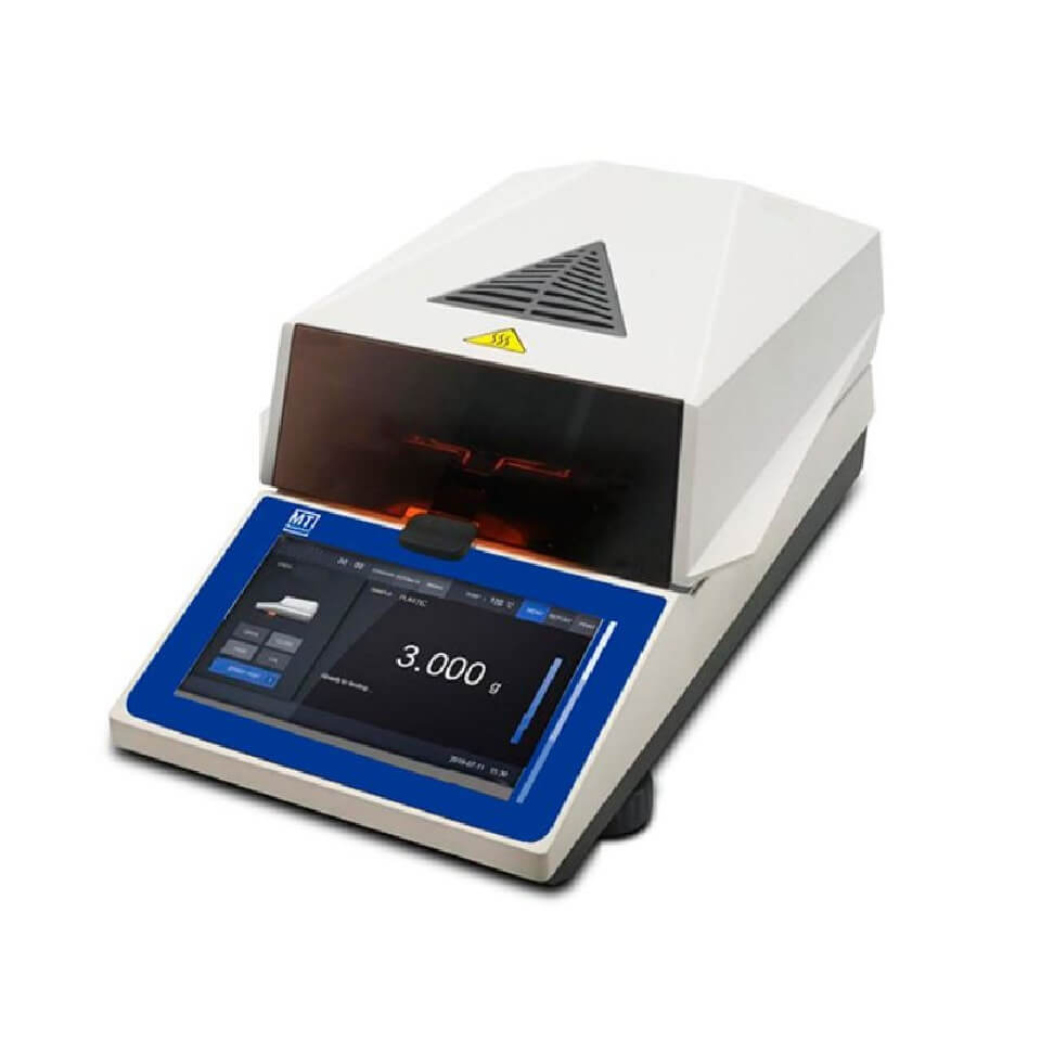 Анализатор влажности МТ1003MXPro (110 г х 0,01%, 1 мг, от 40 до 200 °С х 1 °С), MT-03220905, с поверкой: фотографии