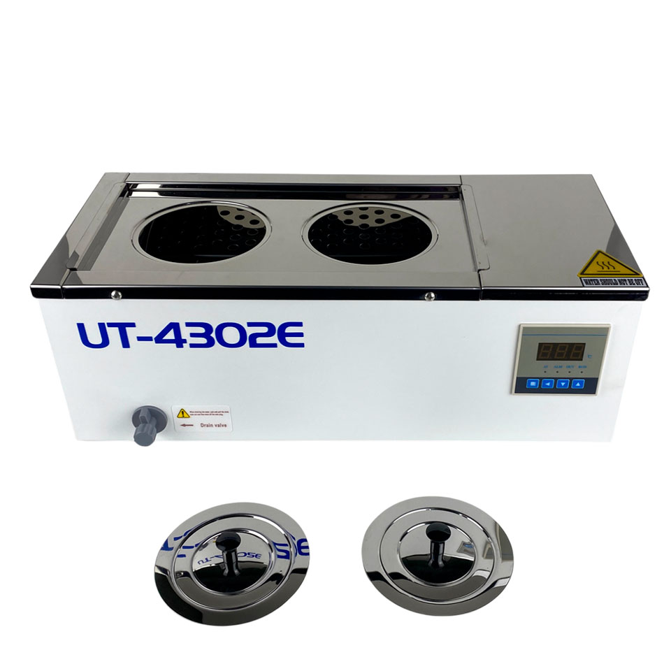 Водяная баня ULAB UT-4302E (6,5 л, Tкомн.+10...+100 °С, 2 места)