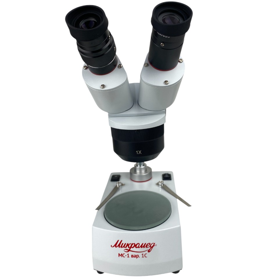 Микроскоп Микромед MC-1 вар.1С (бинокулярный, стереоскопический, 1х/2х/4х), 21751 фото2