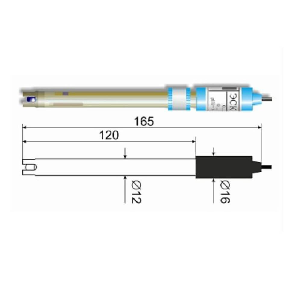 Электрод комбинированный ЭСК-10609/4 (стеклянный)