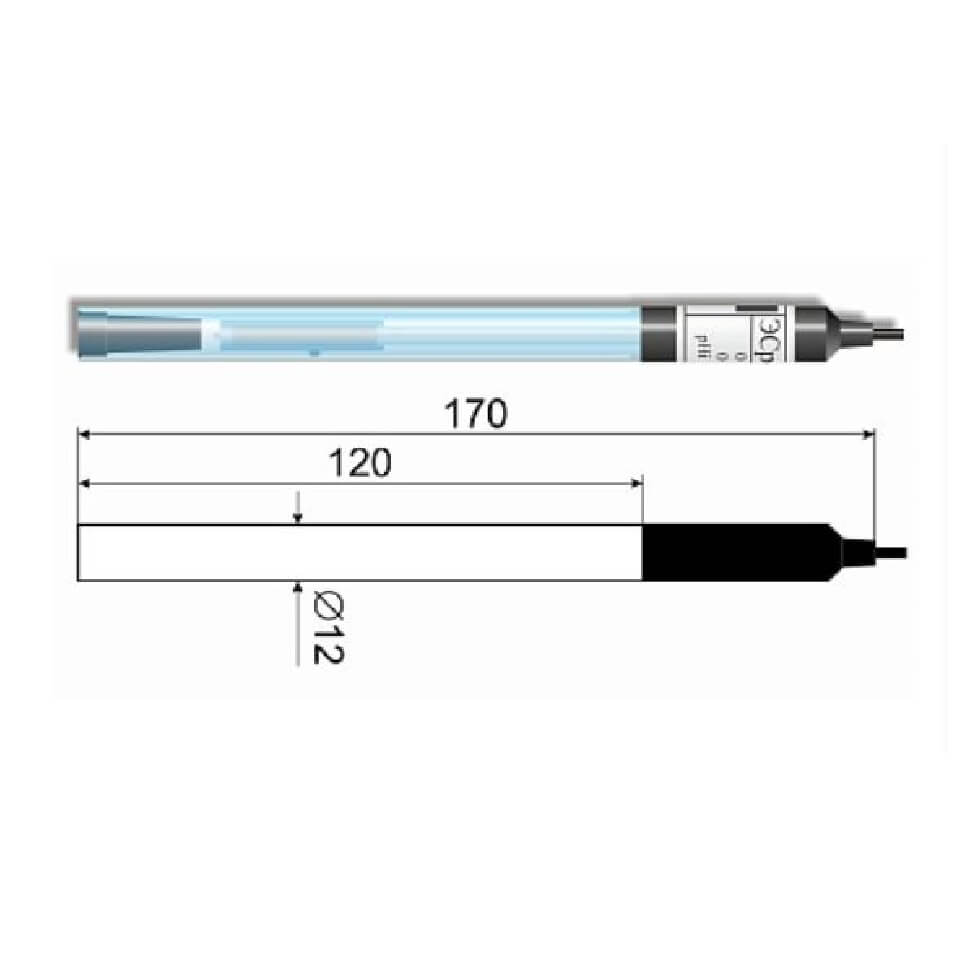 Электрод сравнения ЭСр-10105/3,5 (стеклянный)