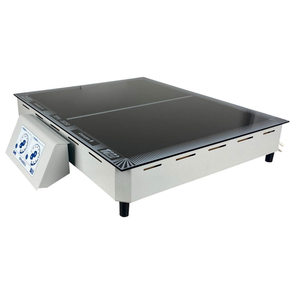 Нагревательная плита ТомьАналит ПРН-6050-2 (450 °C, 600×500 мм, стеклокерамика)
