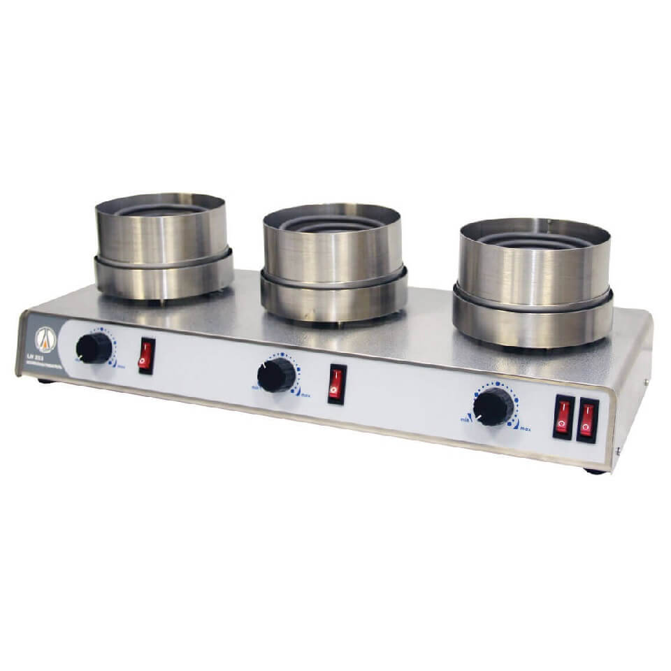 Колбонагреватель LOIP LH-253 (3×250…1000 мл, 600 °C): фотографии