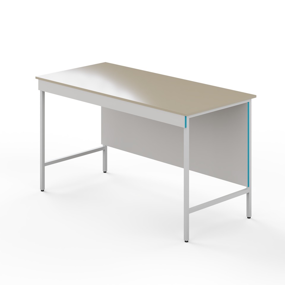 Открытый стол для работы стоя со столешницей из полипропилена СЛВ НВК 1500 ПП фото1
