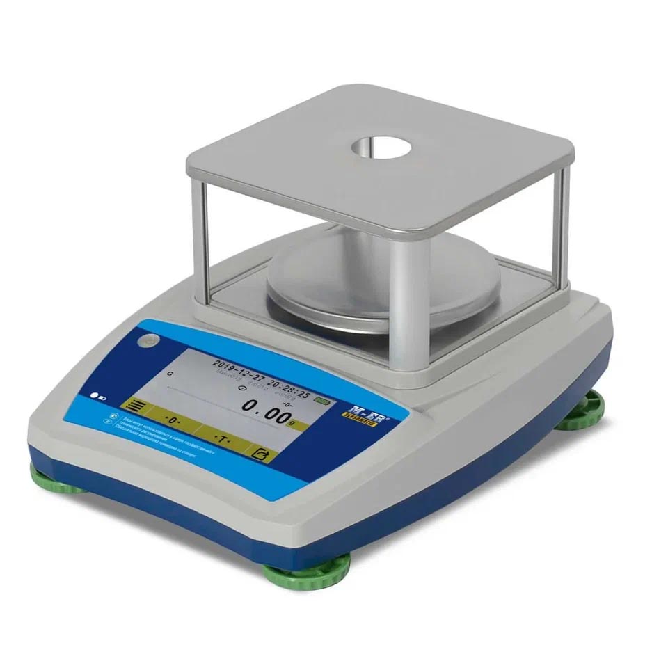 Весы лабораторные MERTECH M-ER 123 ACFJR-600.01 SENSOMATIC TFT (600 г, 0,01 г, внешняя калибровка): фотографии