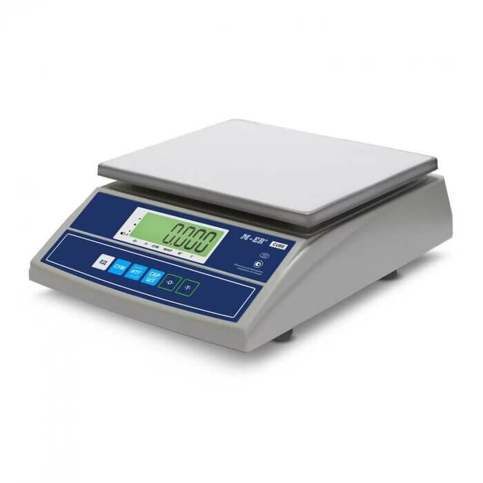 Весы фасовочные настольные Mertech M-ER 326 AFL-15.2 Cube LCD (15 кг, 2 г): фотографии