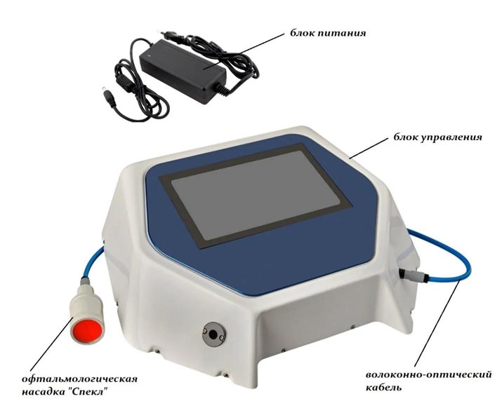 МАКДЭЛ&minus;08 Спекл — комплект поставки