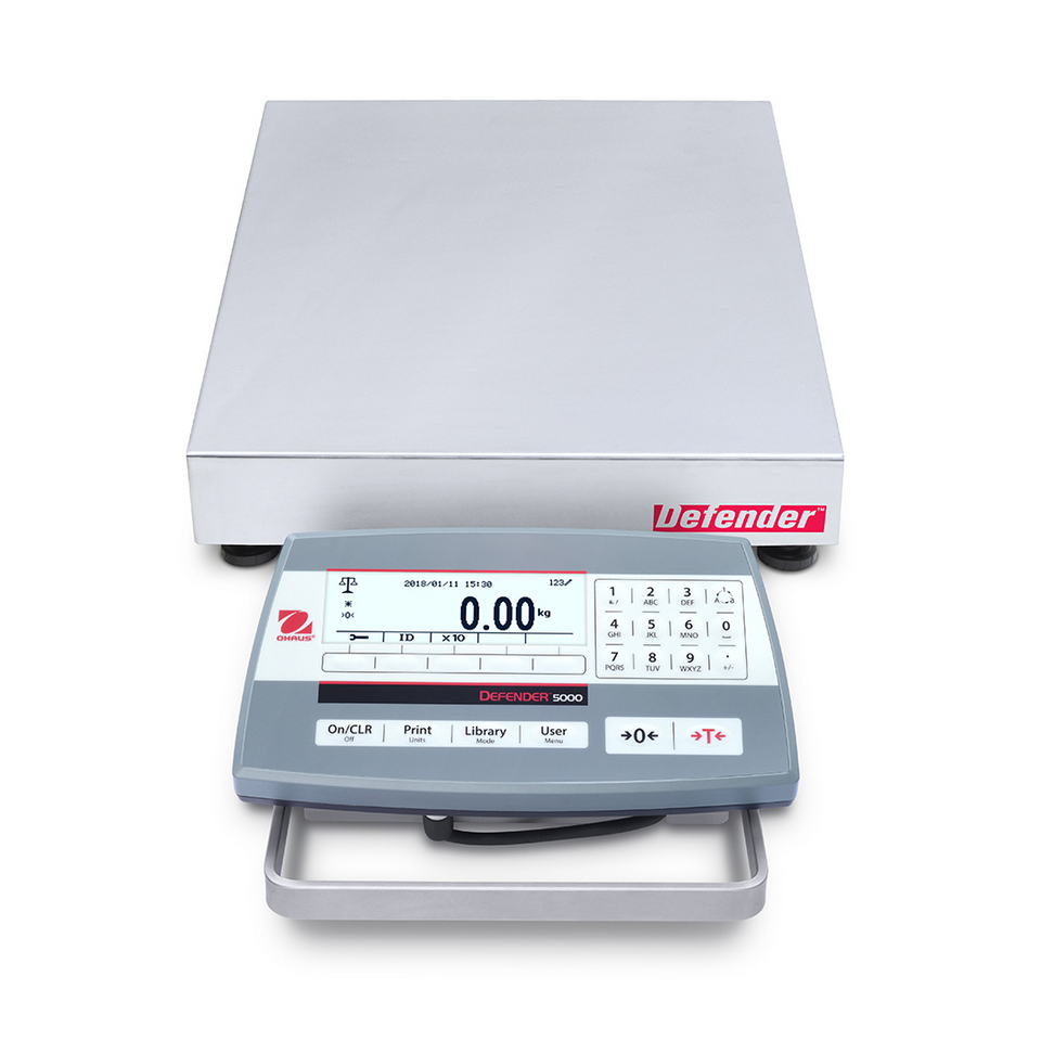 Платформенные весы OHAUS Defender 5000 D52P30RTDR5: фотографии