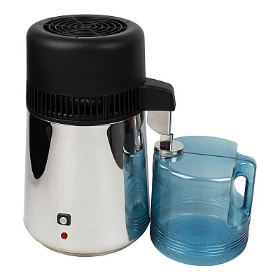 Бытовой настольный аквадистиллятор Stegler BL-9900 c пластиковым приёмником: фотографии